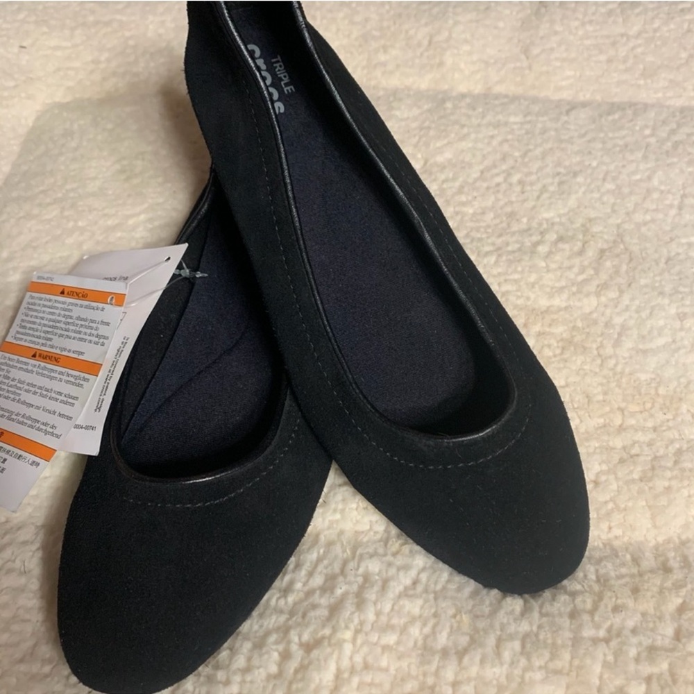 NEW- CROCS Black Women's Flats